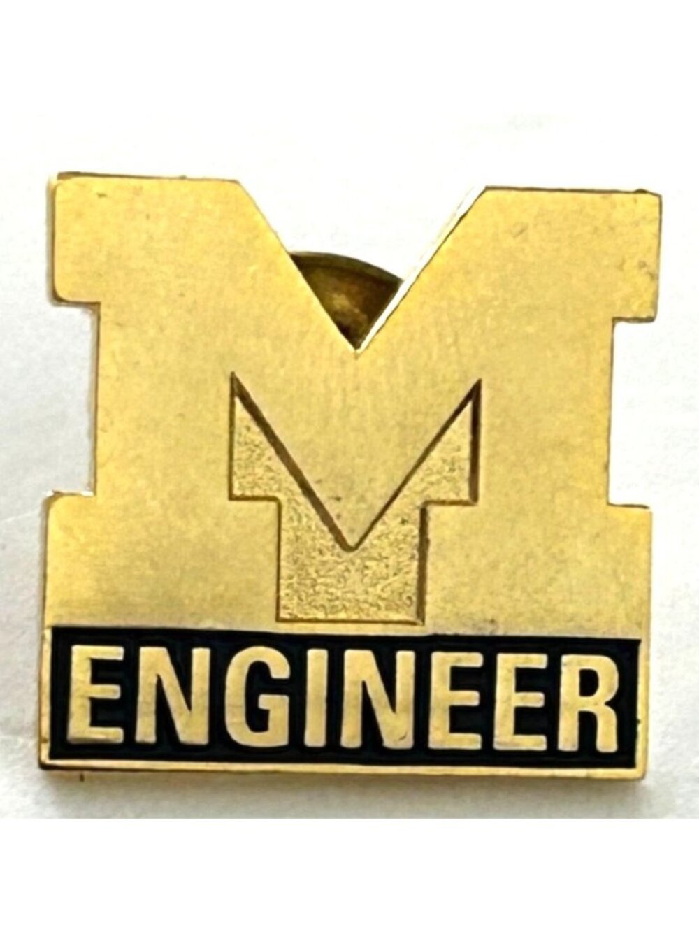 Vintage University Of Michigan Engineer Lapel Pin